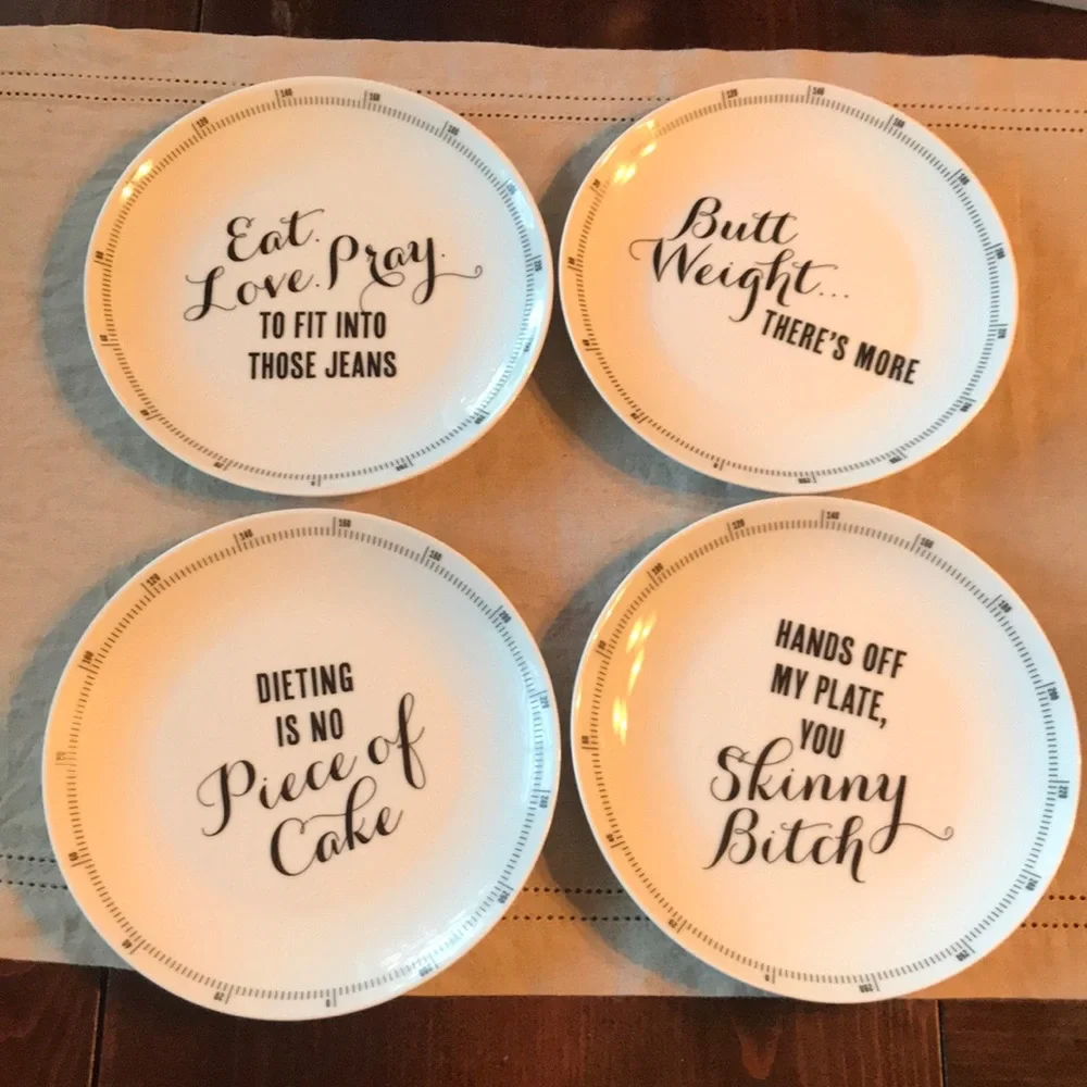 Z Gallerie Weight for Dessert Plate Set